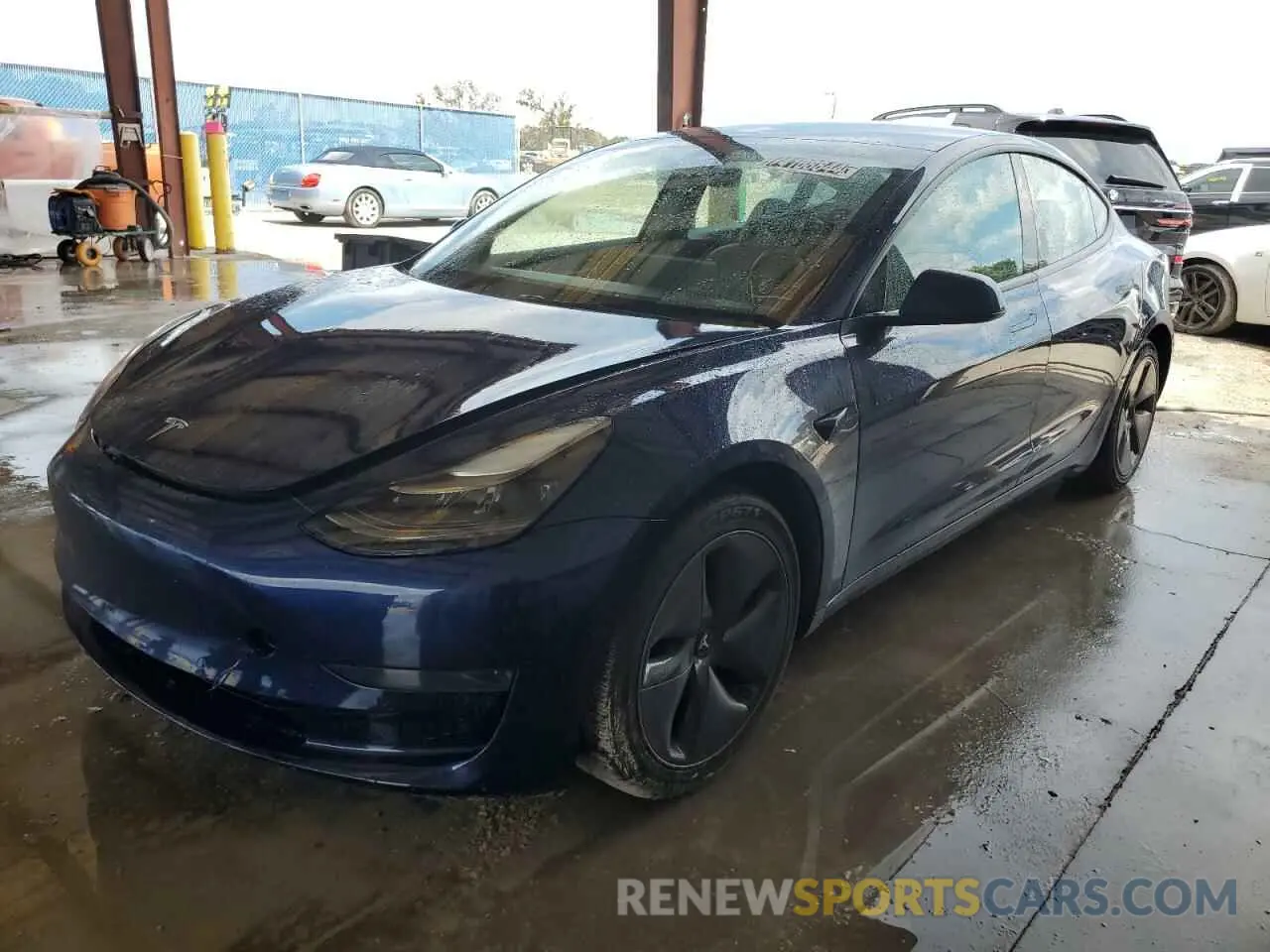 1 fotografías del automóvil dañado 5YJ3E1EA8NF189947 TESLA MODEL 3 2022