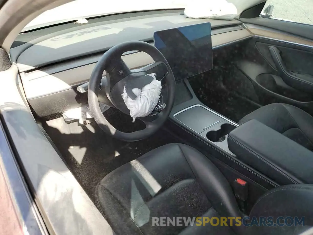 8 fotografías del automóvil dañado 5YJ3E1EA8NF191293 TESLA MODEL 3 2022