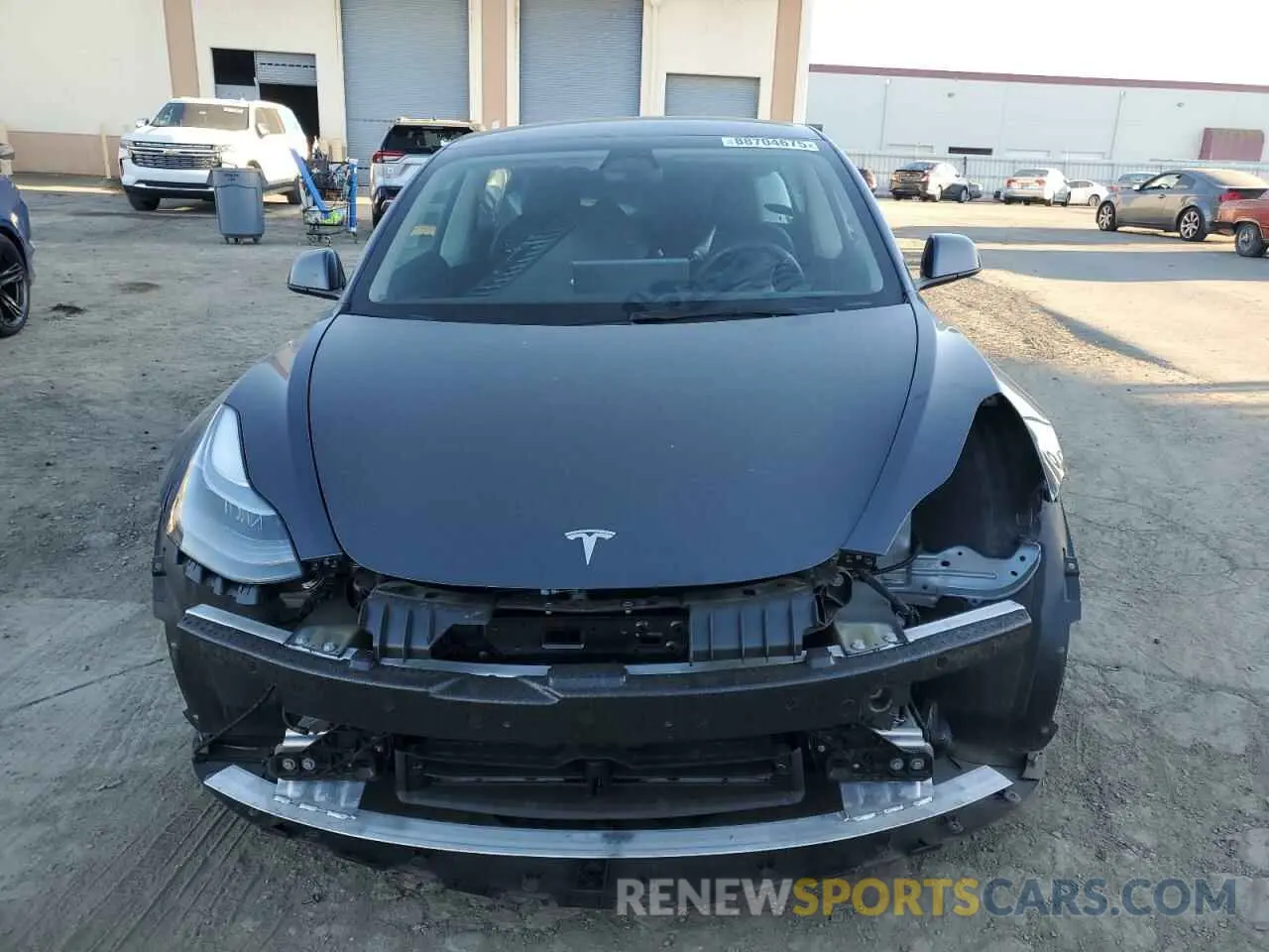 5 fotografías del automóvil dañado 5YJ3E1EA8NF201711 TESLA MODEL 3 2022