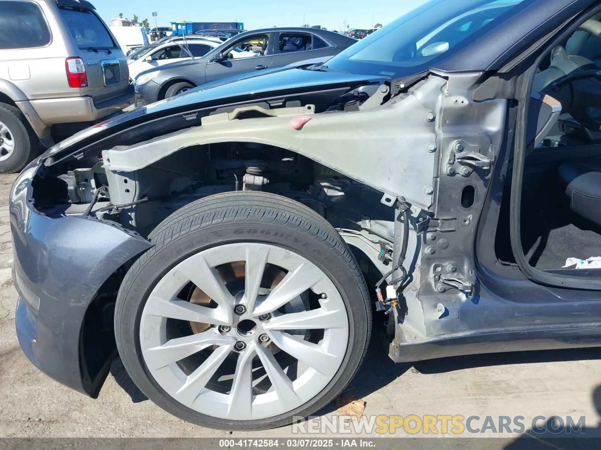 6 fotografías del automóvil dañado 5YJ3E1EA8NF241691 TESLA MODEL 3 2022