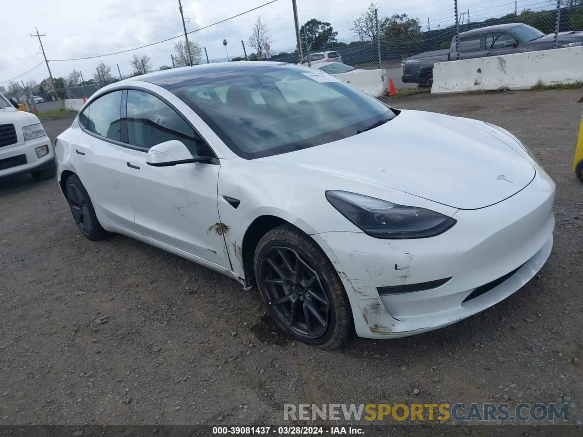1 fotografías del automóvil dañado 5YJ3E1EA8NF245952 TESLA MODEL 3 2022