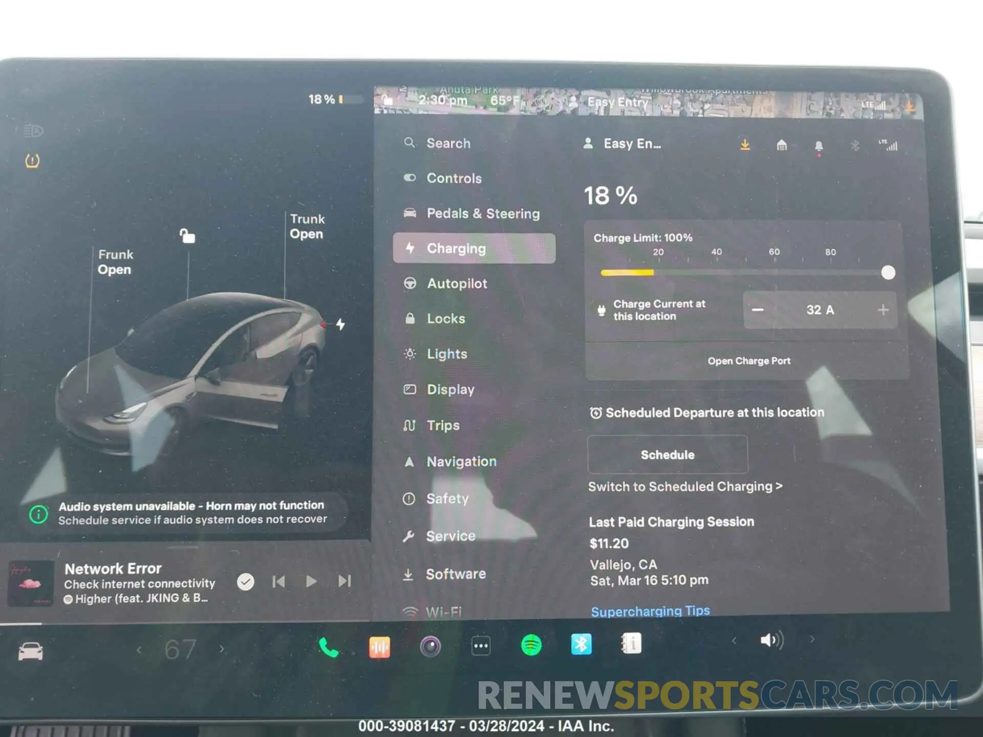18 fotografías del automóvil dañado 5YJ3E1EA8NF245952 TESLA MODEL 3 2022
