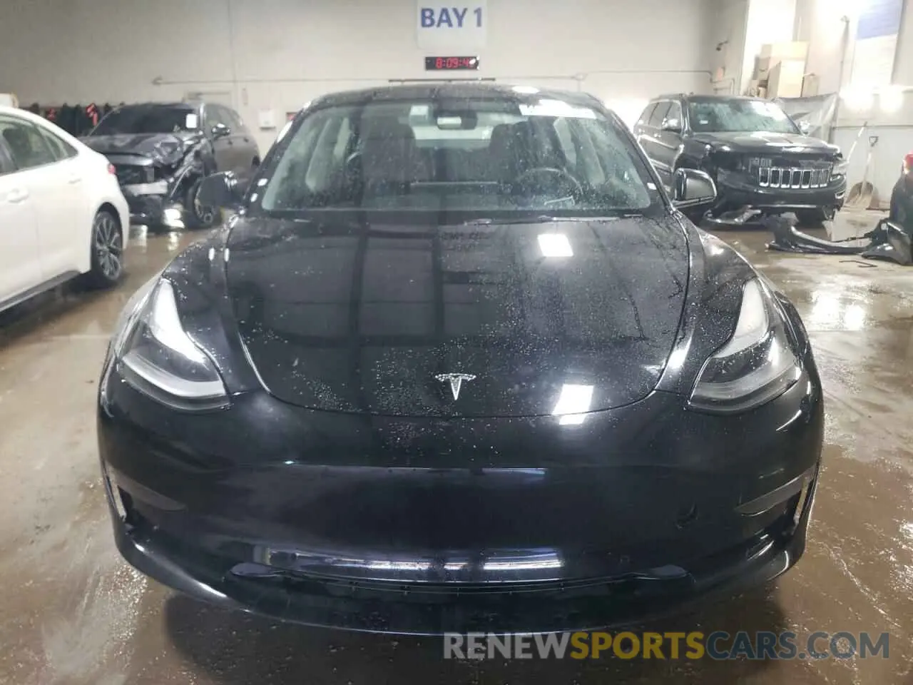 5 fotografías del automóvil dañado 5YJ3E1EA8NF286128 TESLA MODEL 3 2022