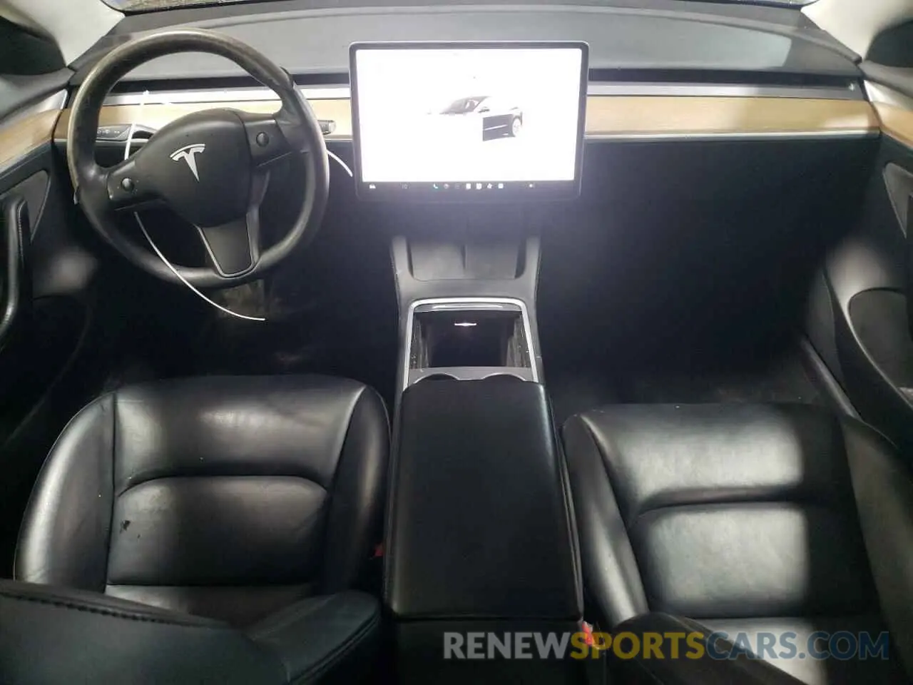 8 fotografías del automóvil dañado 5YJ3E1EA8NF286128 TESLA MODEL 3 2022