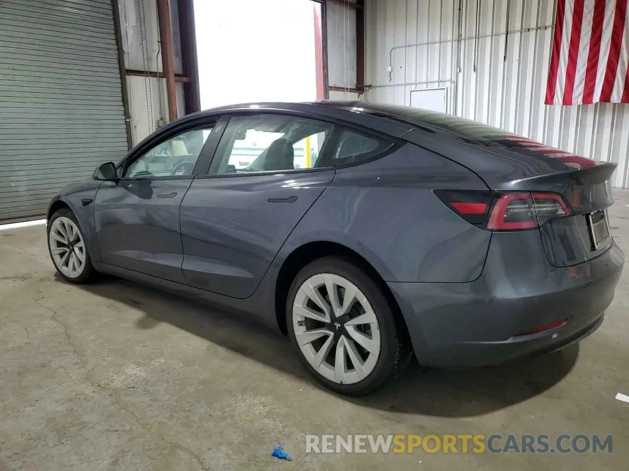 2 fotografías del automóvil dañado 5YJ3E1EA8NF286470 TESLA MODEL 3 2022
