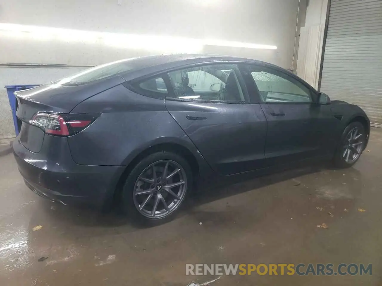 3 fotografías del automóvil dañado 5YJ3E1EA8NF287070 TESLA MODEL 3 2022