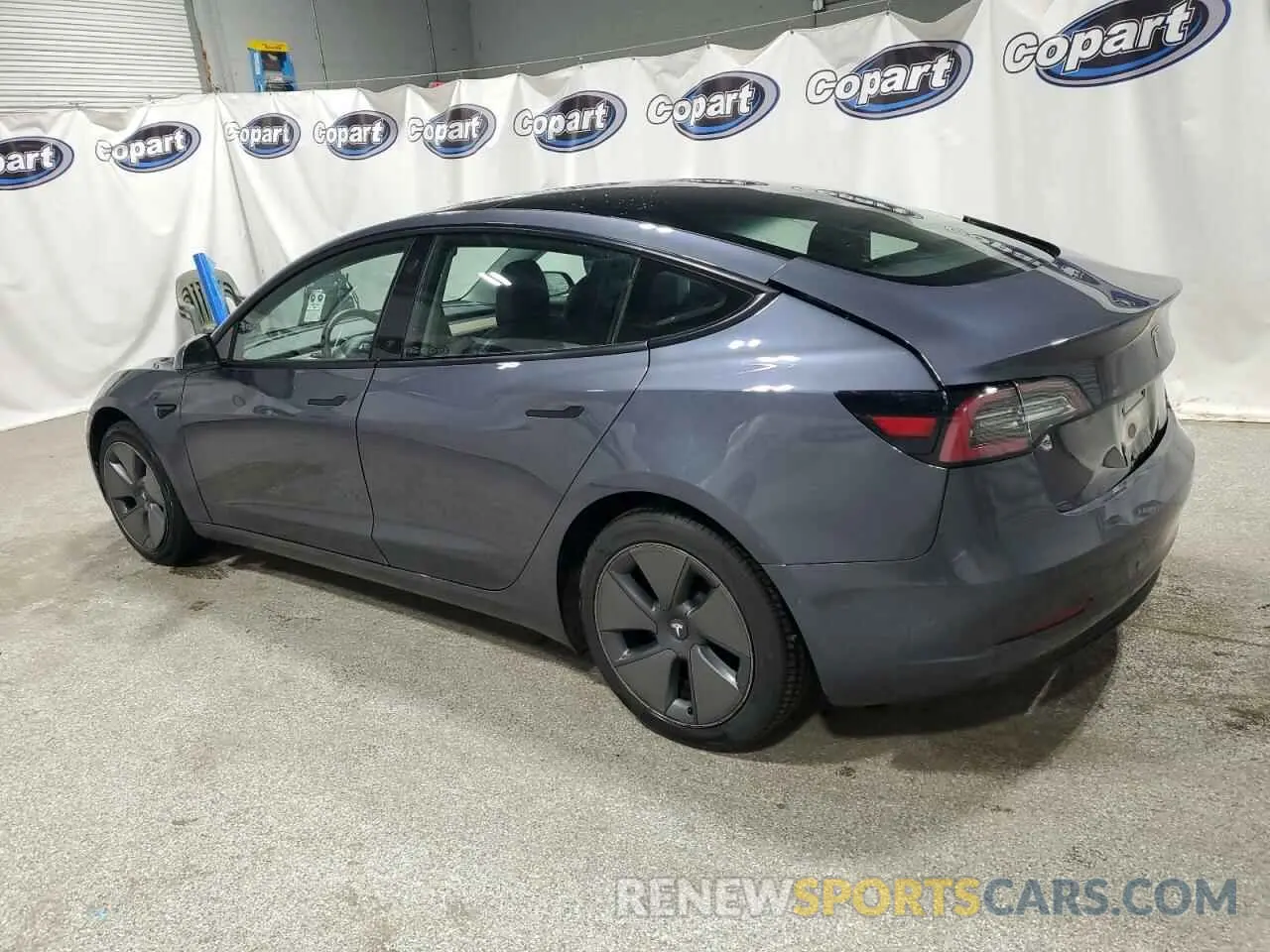 2 fotografías del automóvil dañado 5YJ3E1EA8NF287506 TESLA MODEL 3 2022