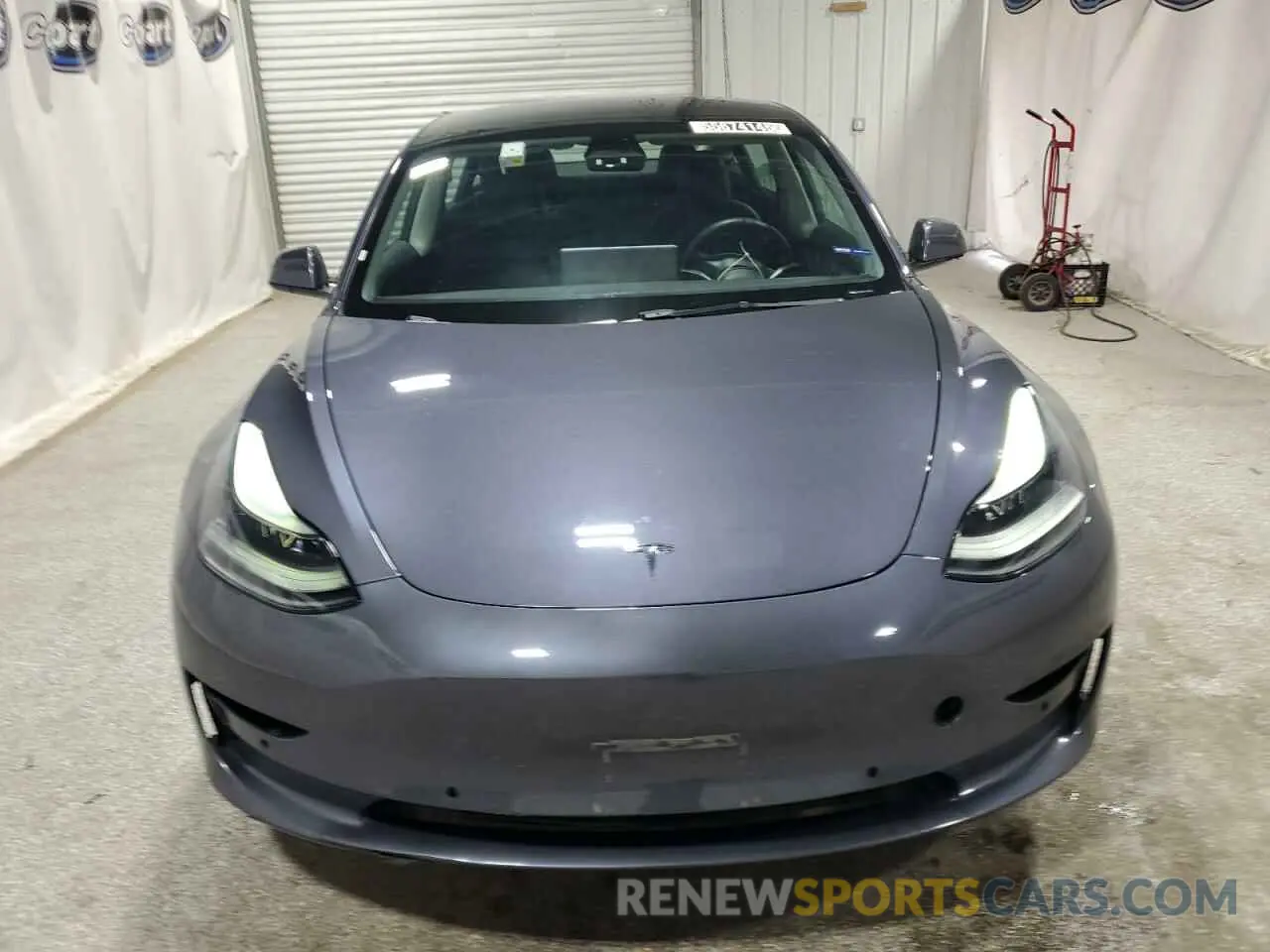 5 fotografías del automóvil dañado 5YJ3E1EA8NF287506 TESLA MODEL 3 2022
