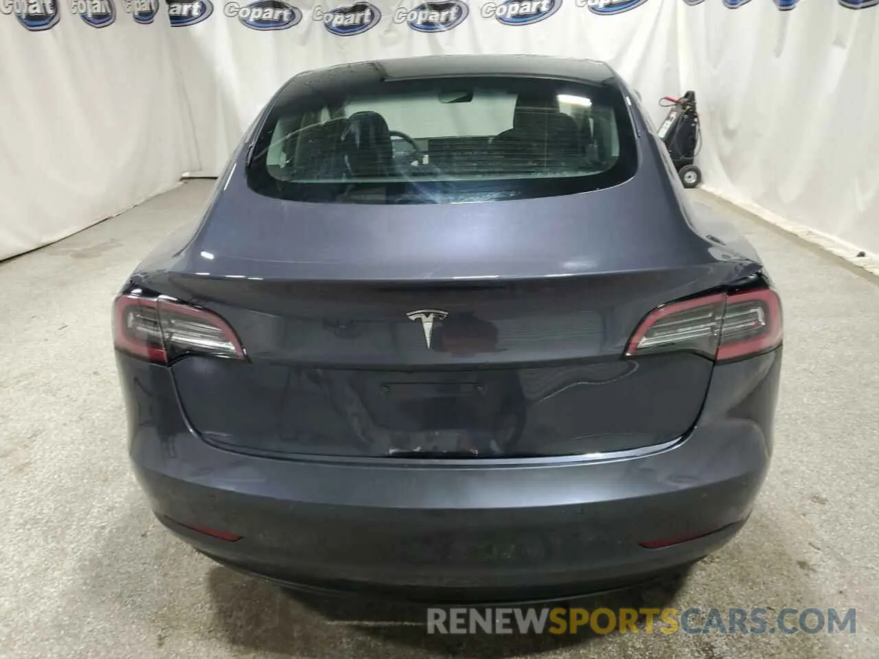 6 fotografías del automóvil dañado 5YJ3E1EA8NF287506 TESLA MODEL 3 2022