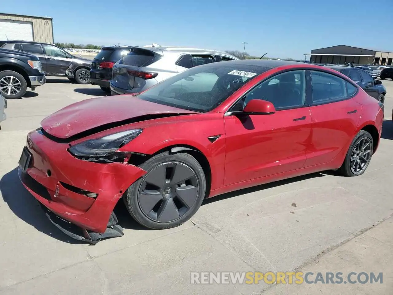 1 fotografías del automóvil dañado 5YJ3E1EA8NF290504 TESLA MODEL 3 2022