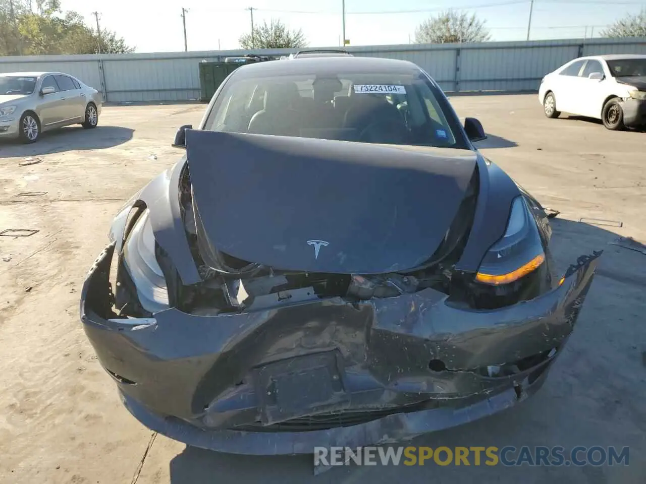 5 fotografías del automóvil dañado 5YJ3E1EA8NF290826 TESLA MODEL 3 2022