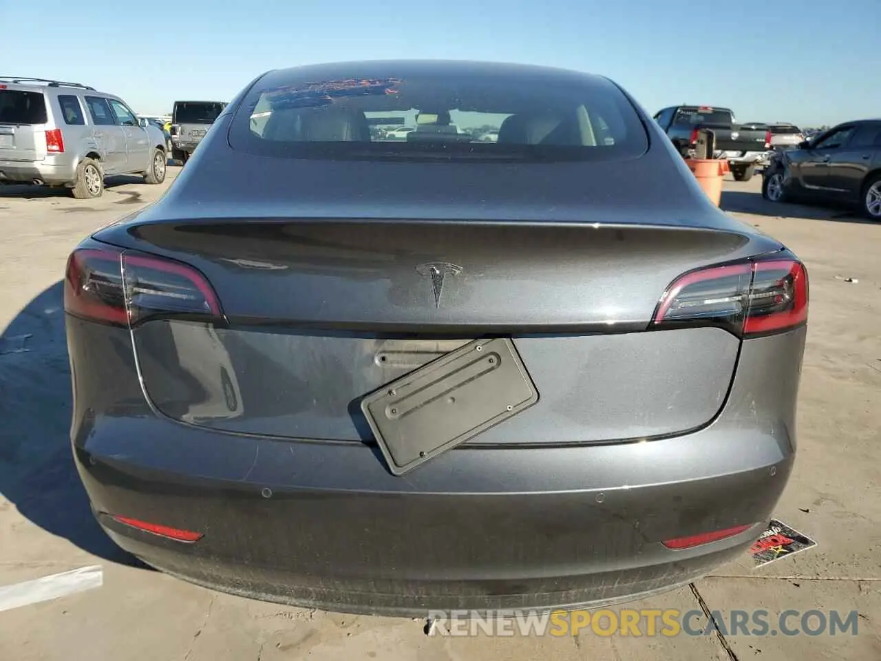 6 fotografías del automóvil dañado 5YJ3E1EA8NF290826 TESLA MODEL 3 2022