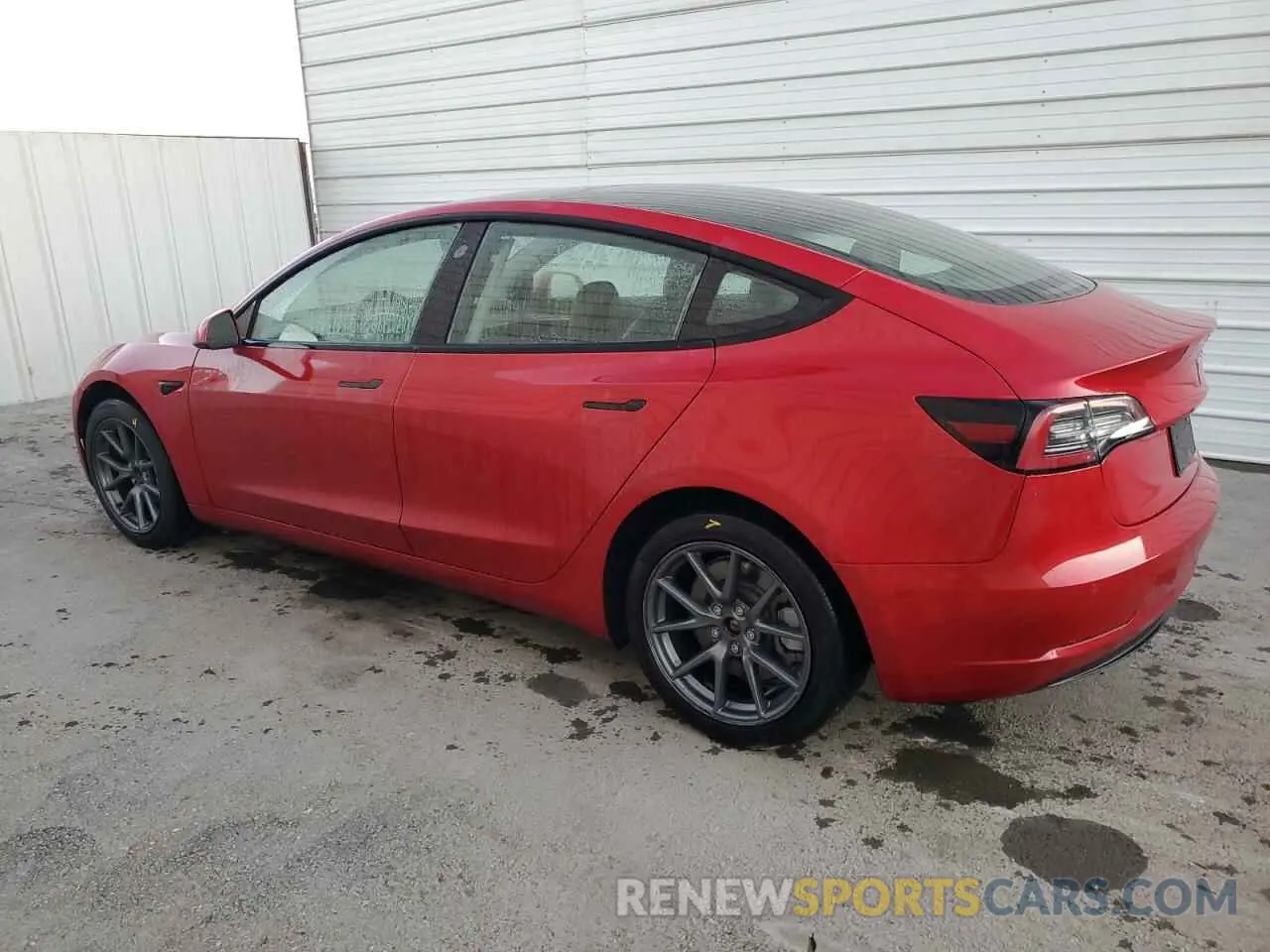 2 fotografías del automóvil dañado 5YJ3E1EA8NF290907 TESLA MODEL 3 2022