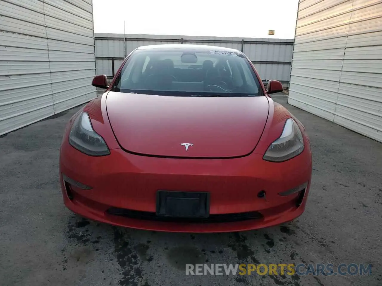5 fotografías del automóvil dañado 5YJ3E1EA8NF290907 TESLA MODEL 3 2022