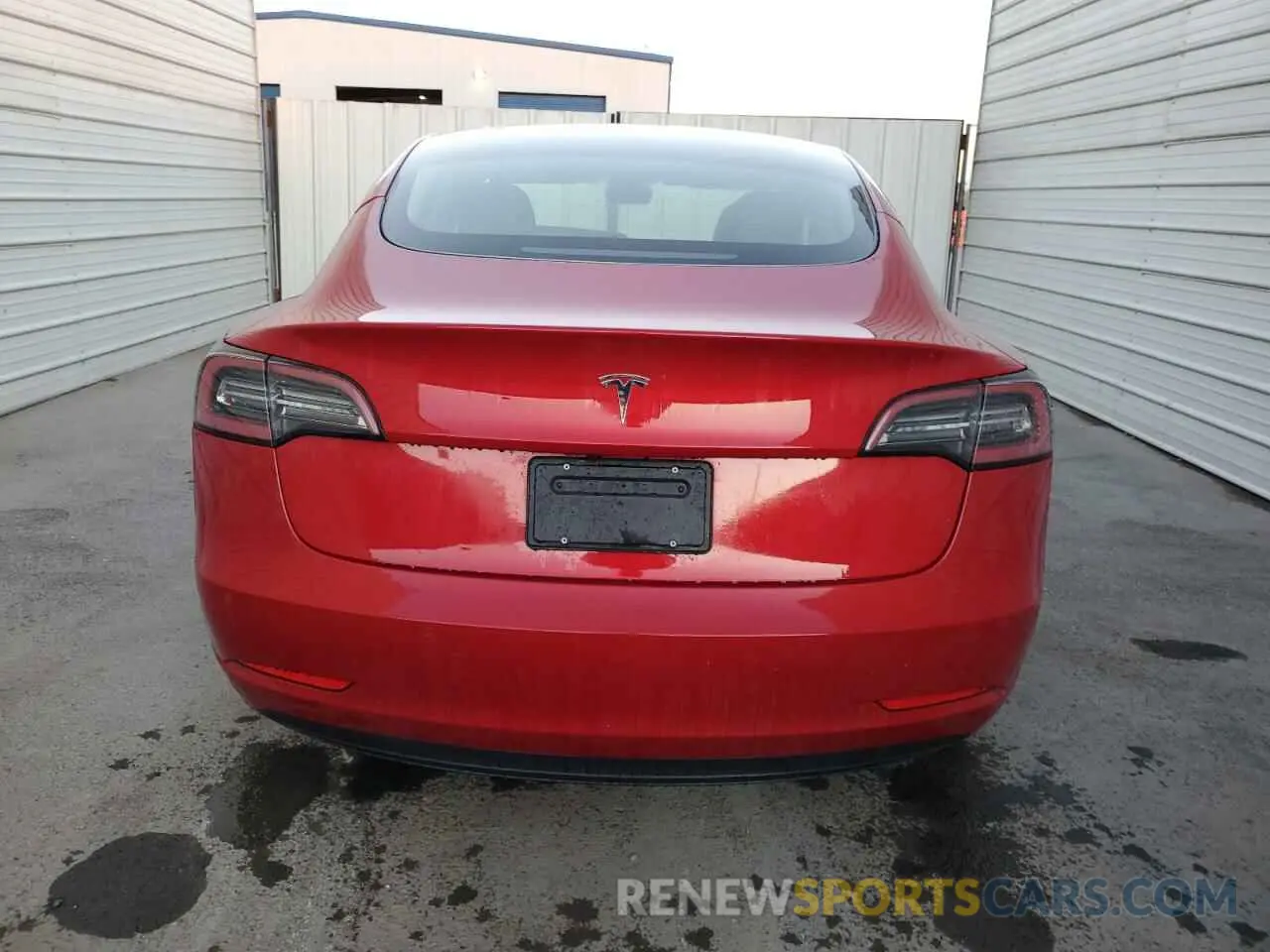 6 fotografías del automóvil dañado 5YJ3E1EA8NF290907 TESLA MODEL 3 2022