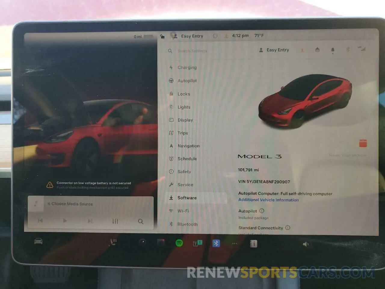 9 fotografías del automóvil dañado 5YJ3E1EA8NF290907 TESLA MODEL 3 2022