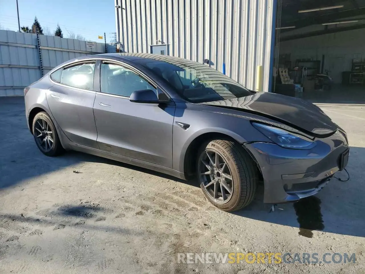 4 fotografías del automóvil dañado 5YJ3E1EA8NF301260 TESLA MODEL 3 2022