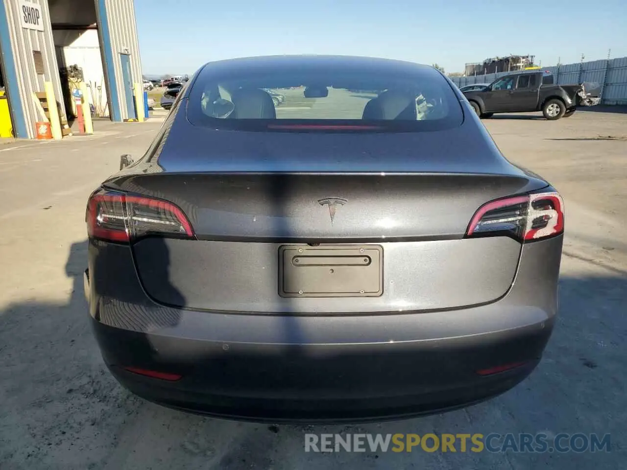 6 fotografías del automóvil dañado 5YJ3E1EA8NF301260 TESLA MODEL 3 2022