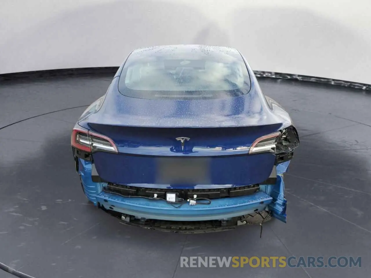 6 fotografías del automóvil dañado 5YJ3E1EA8NF304384 TESLA MODEL 3 2022