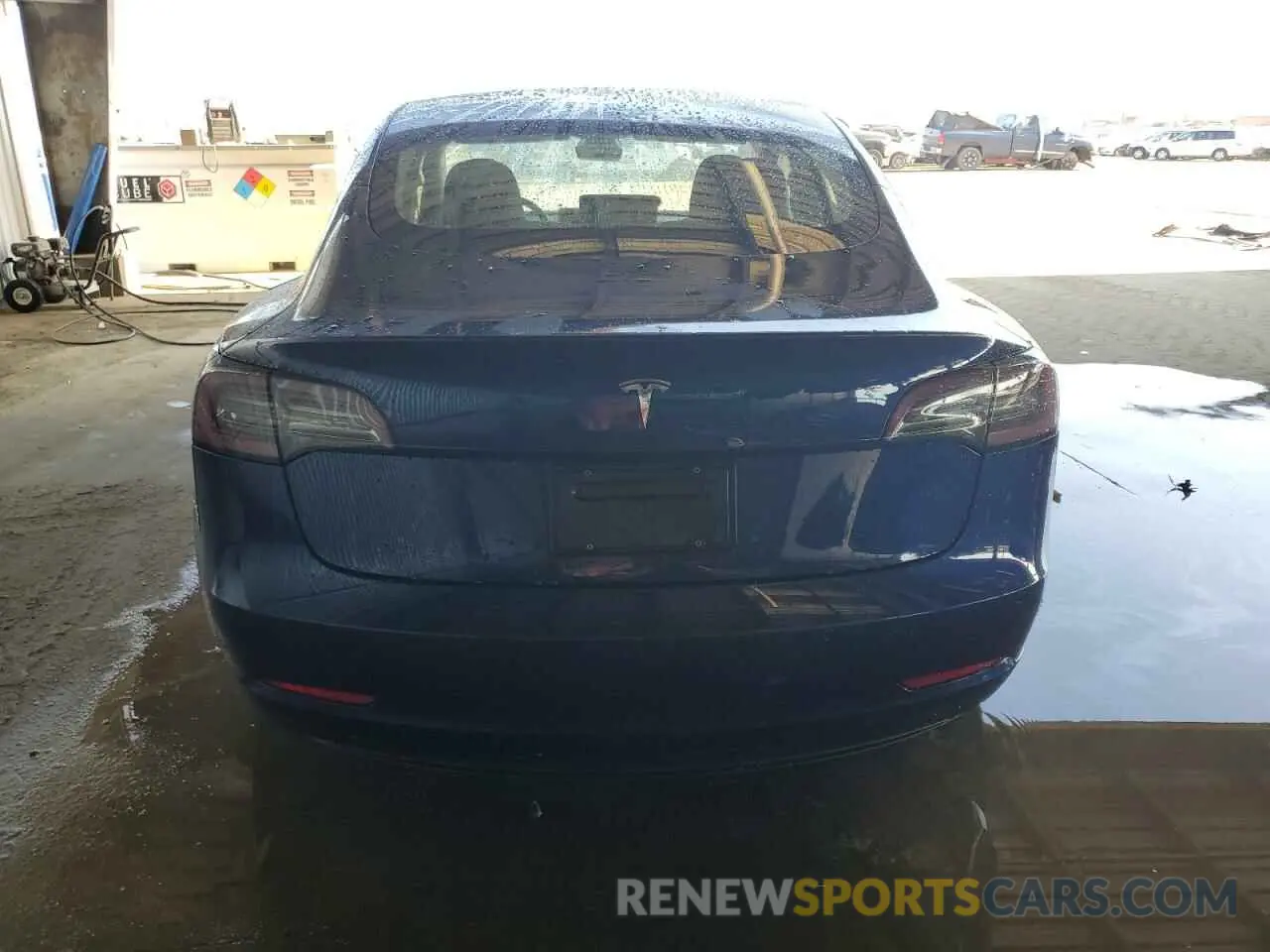 6 fotografías del automóvil dañado 5YJ3E1EA8NF304465 TESLA MODEL 3 2022