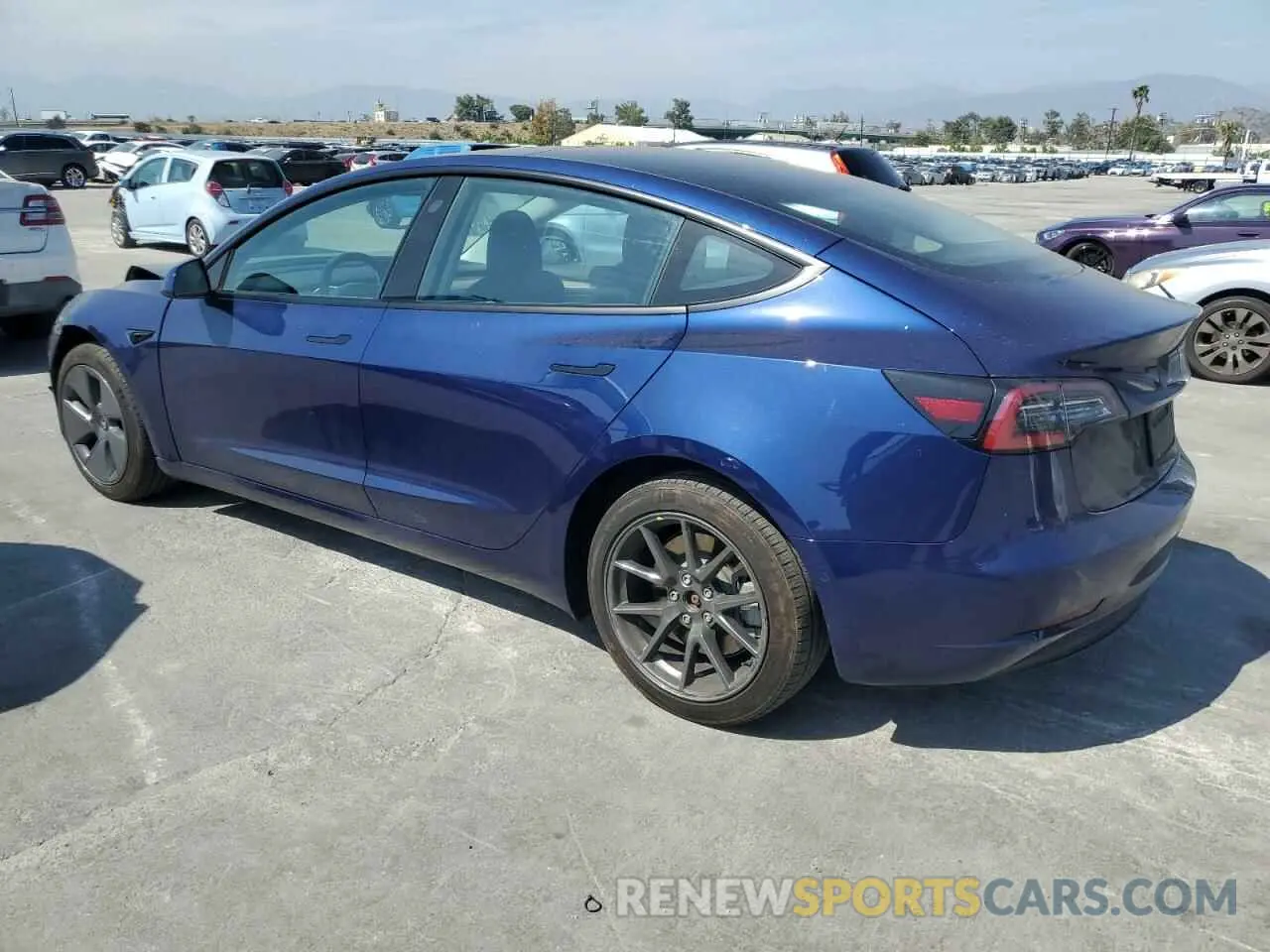 2 fotografías del automóvil dañado 5YJ3E1EA8NF331990 TESLA MODEL 3 2022