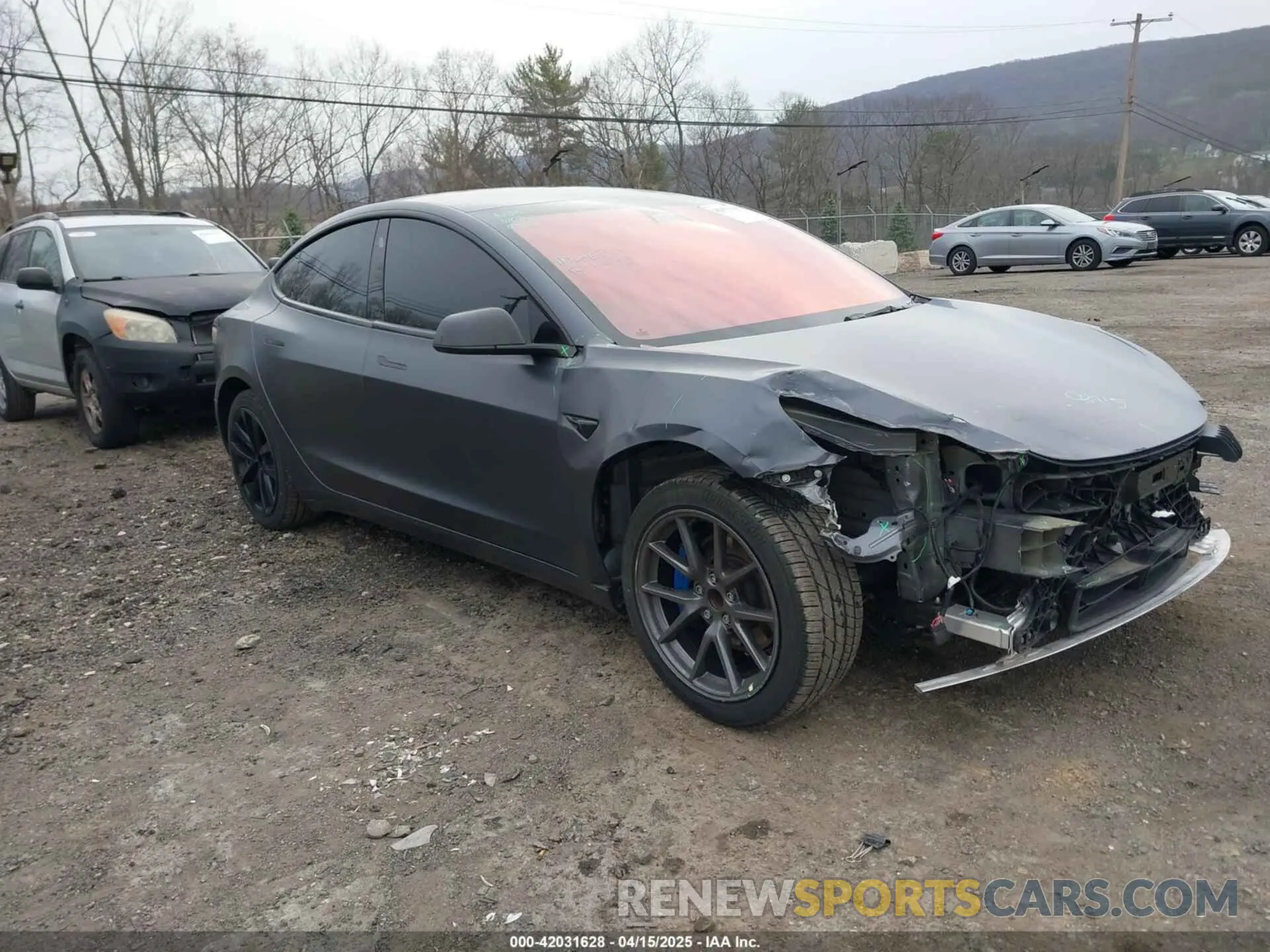 1 fotografías del automóvil dañado 5YJ3E1EA8NF344044 TESLA MODEL 3 2022