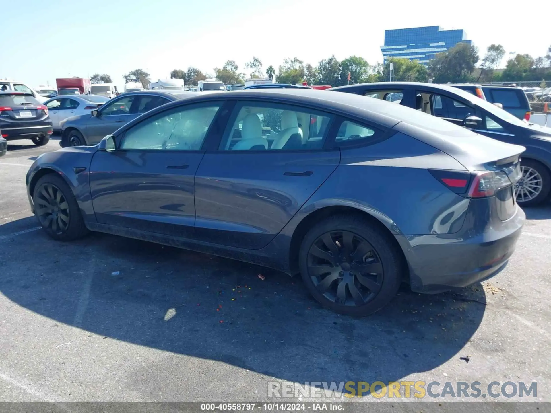 14 fotografías del automóvil dañado 5YJ3E1EA8NF357943 TESLA MODEL 3 2022