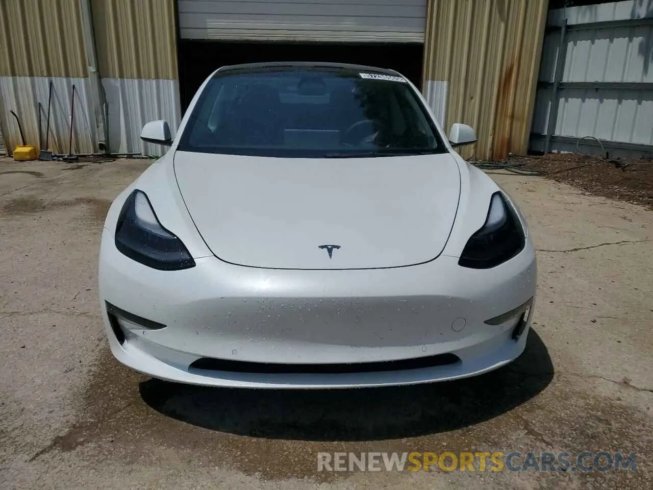 5 fotografías del automóvil dañado 5YJ3E1EA8NF368439 TESLA MODEL 3 2022