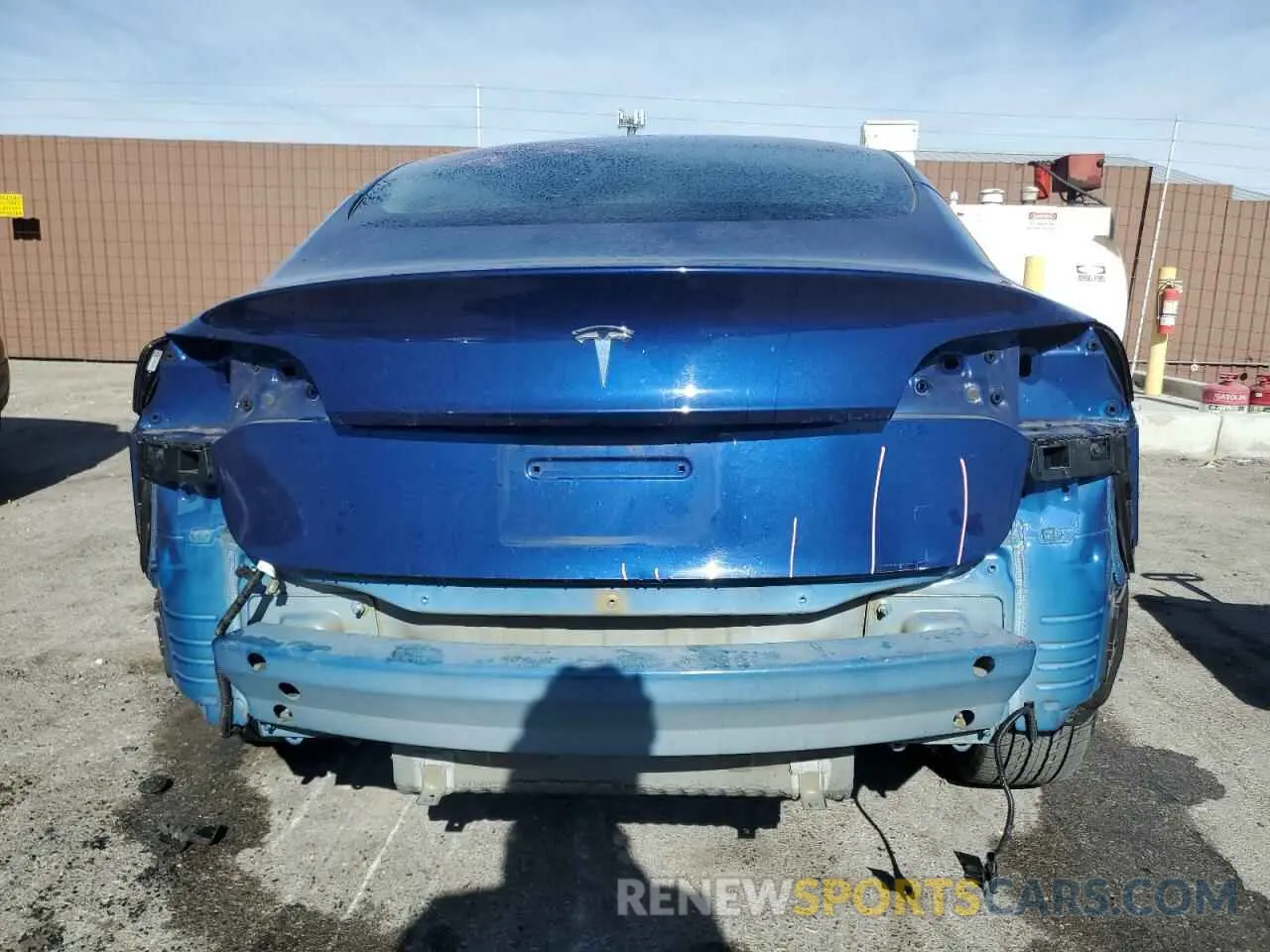 6 fotografías del automóvil dañado 5YJ3E1EA8NF370160 TESLA MODEL 3 2022