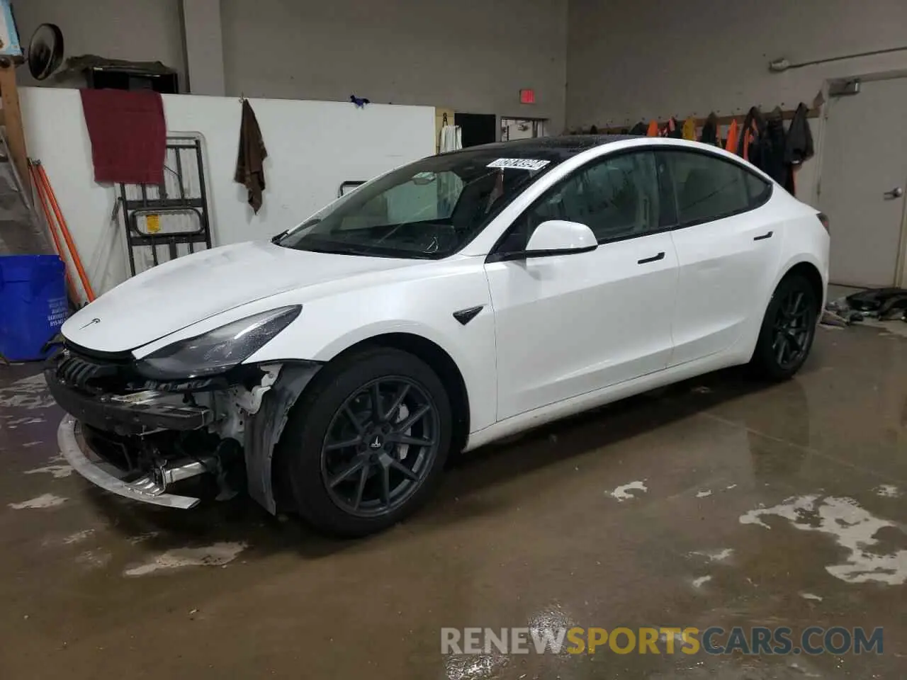 1 fotografías del automóvil dañado 5YJ3E1EA8NF370398 TESLA MODEL 3 2022