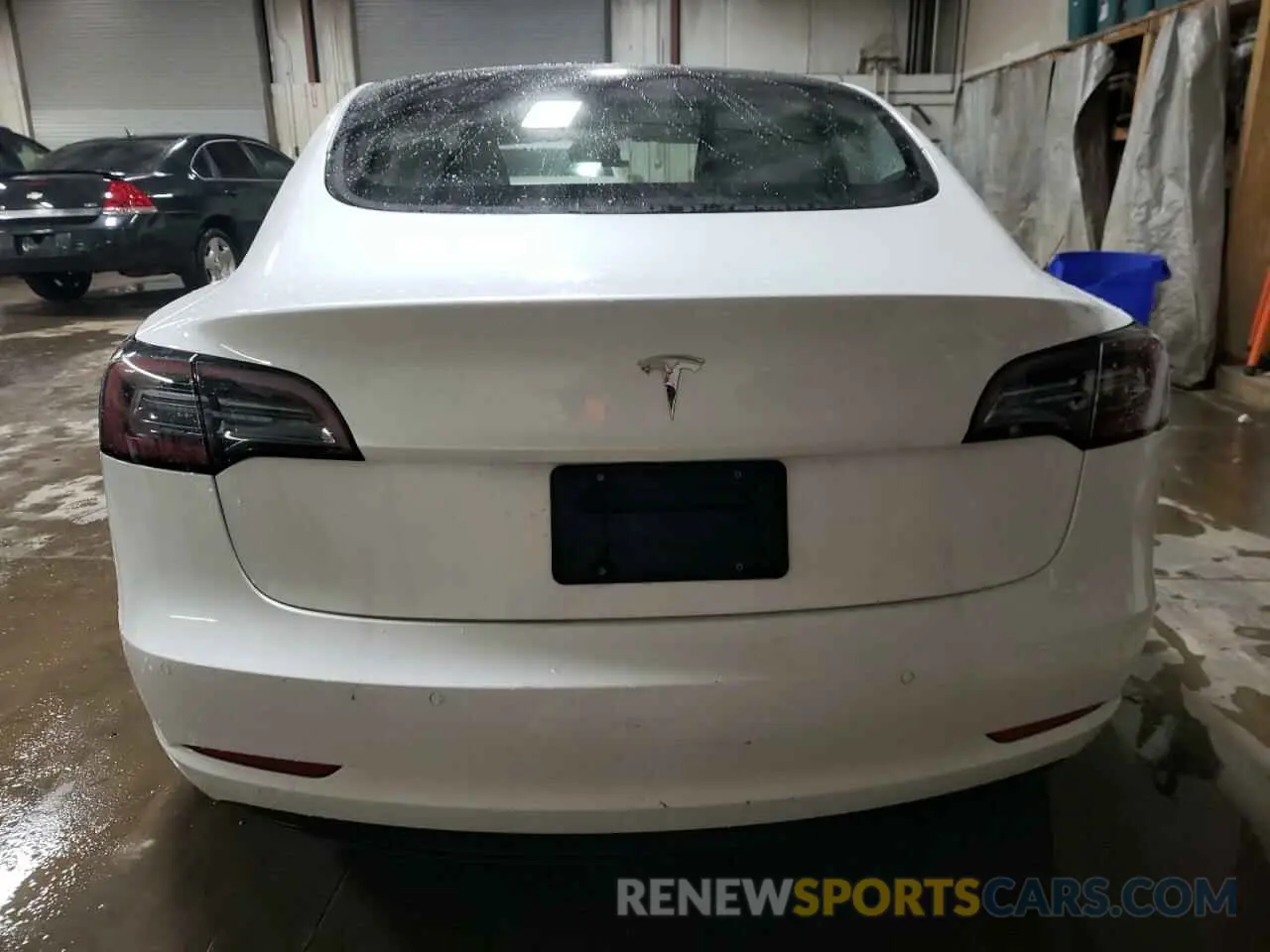 6 fotografías del automóvil dañado 5YJ3E1EA8NF370398 TESLA MODEL 3 2022