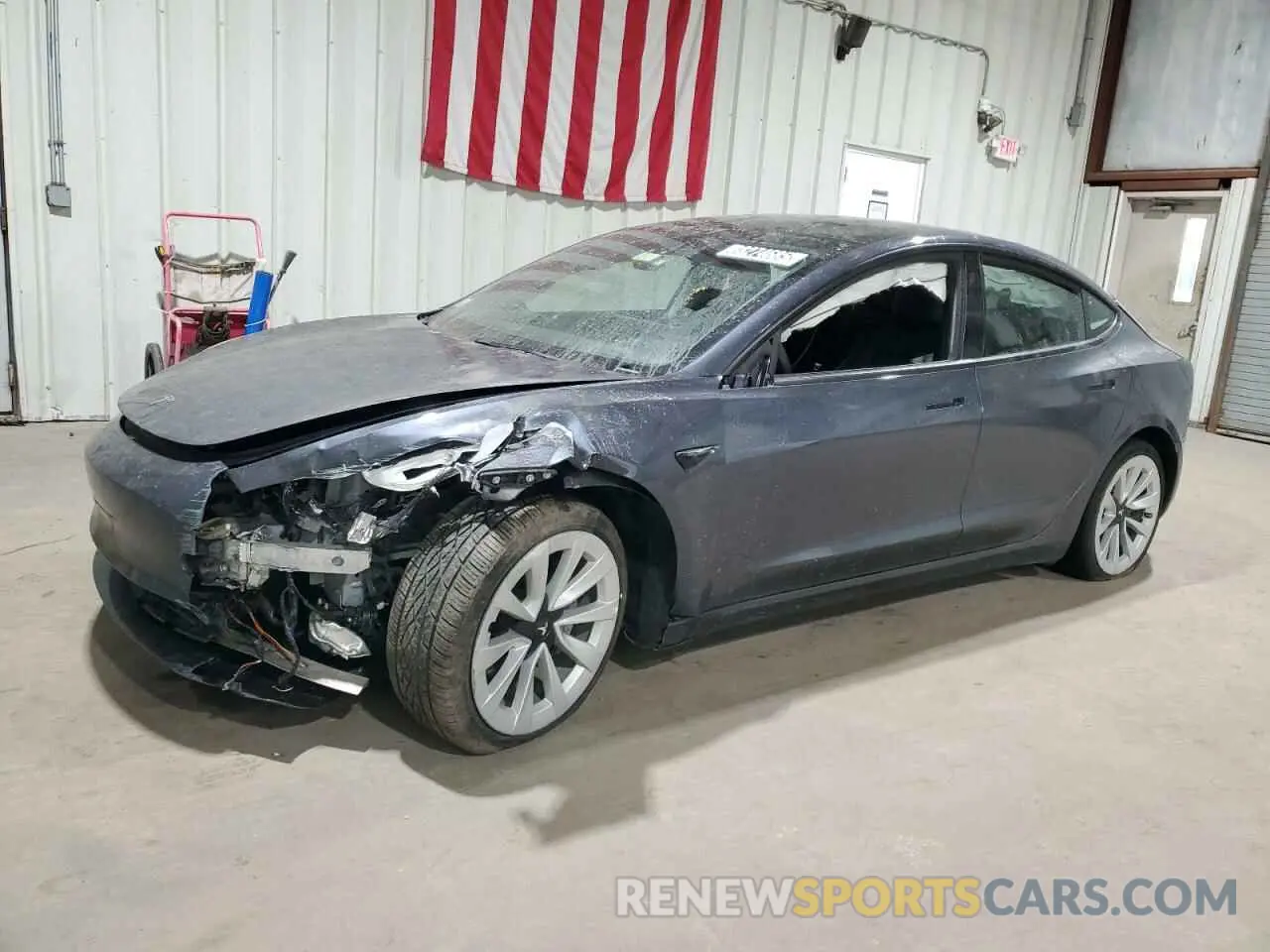 1 fotografías del automóvil dañado 5YJ3E1EA8NF371759 TESLA MODEL 3 2022