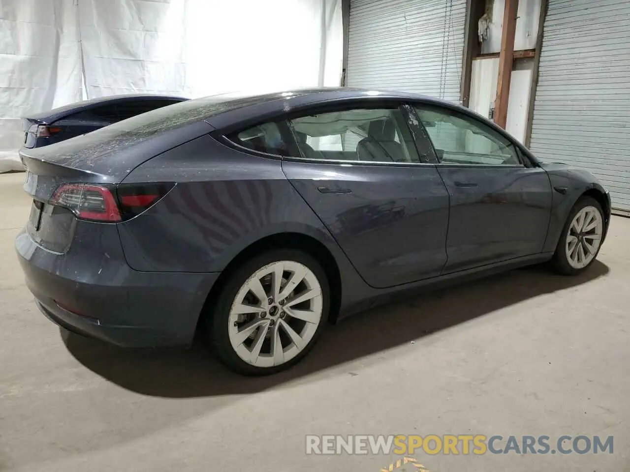 3 fotografías del automóvil dañado 5YJ3E1EA8NF371759 TESLA MODEL 3 2022