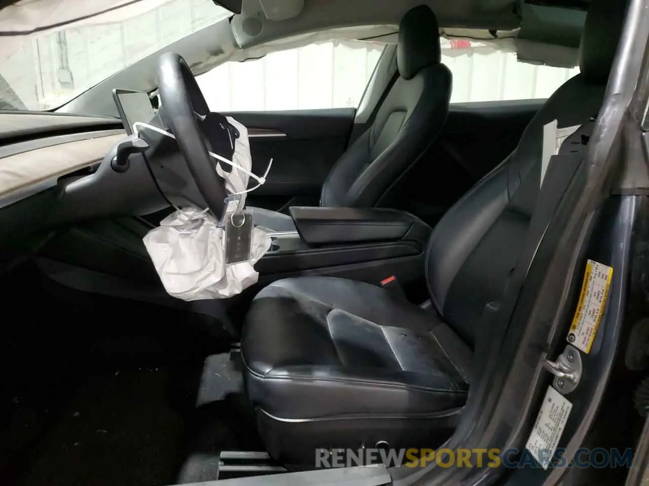 7 fotografías del automóvil dañado 5YJ3E1EA8NF371759 TESLA MODEL 3 2022