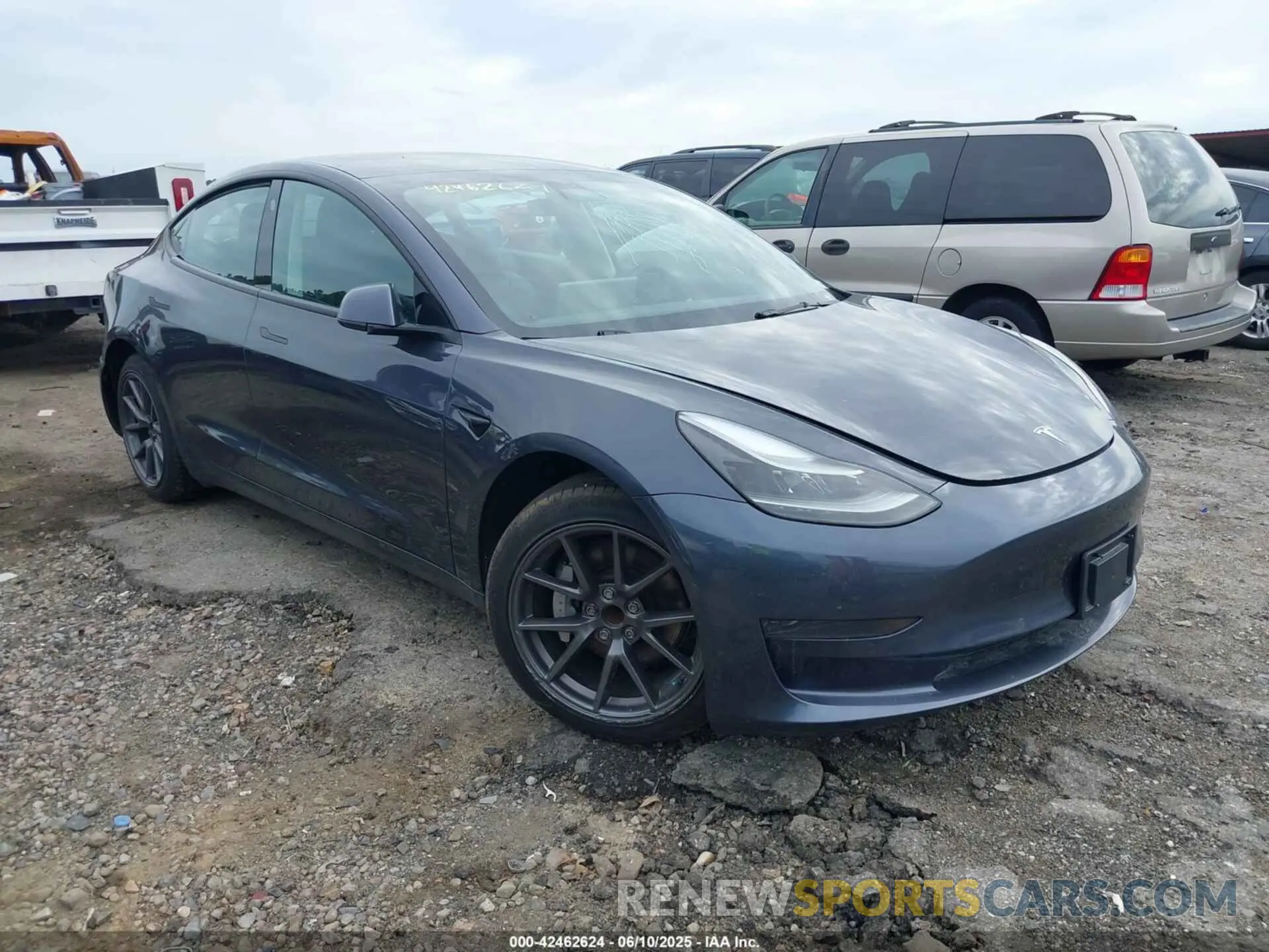 1 fotografías del automóvil dañado 5YJ3E1EA9NF108373 TESLA MODEL 3 2022