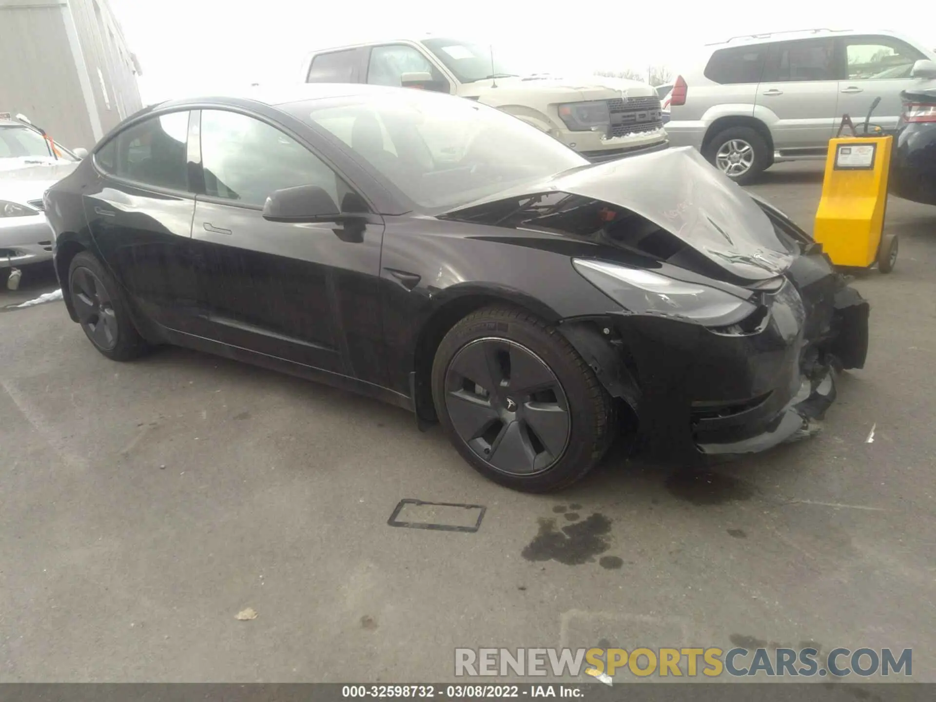 1 fotografías del automóvil dañado 5YJ3E1EA9NF112942 TESLA MODEL 3 2022
