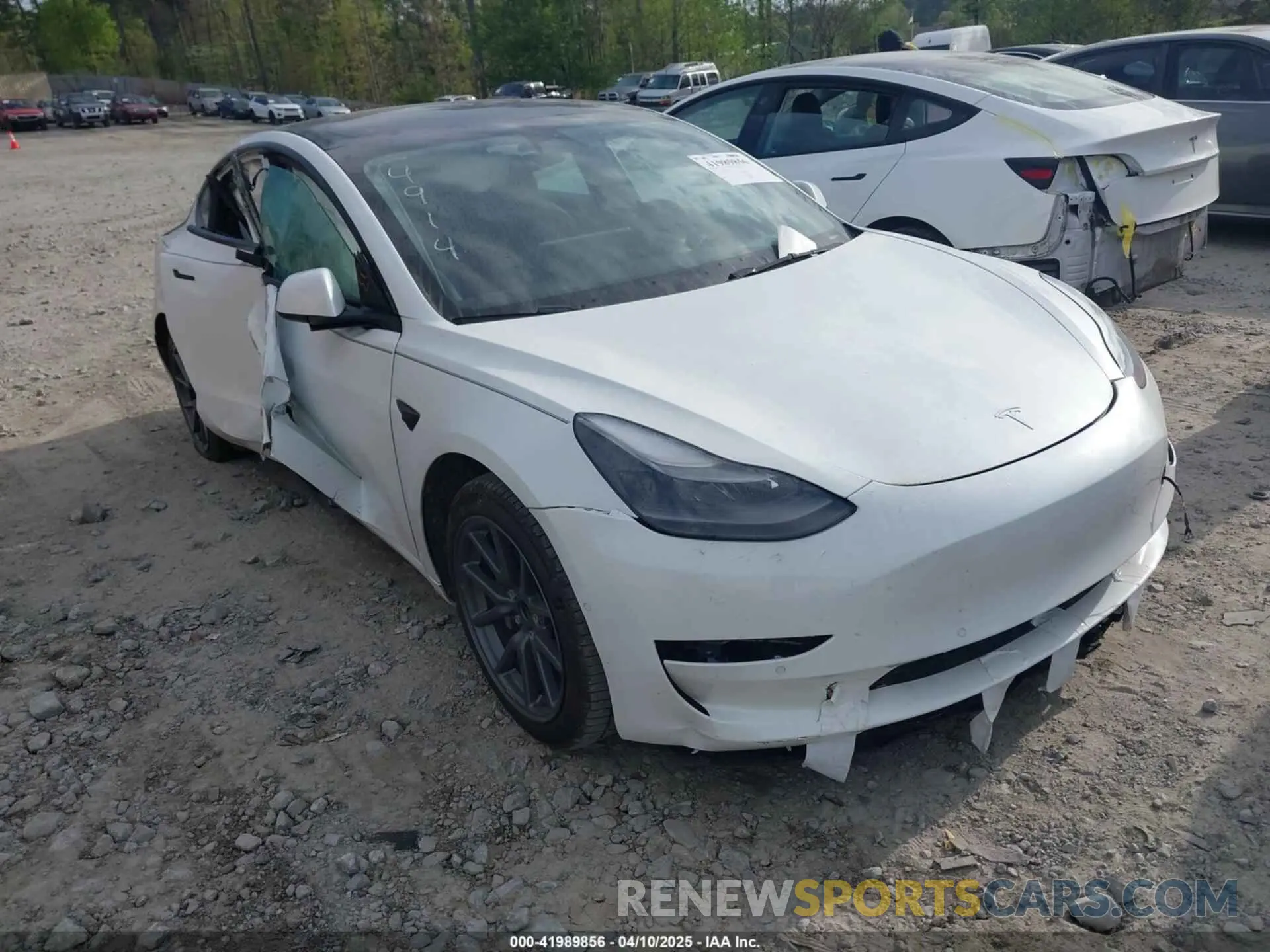 1 fotografías del automóvil dañado 5YJ3E1EA9NF124914 TESLA MODEL 3 2022