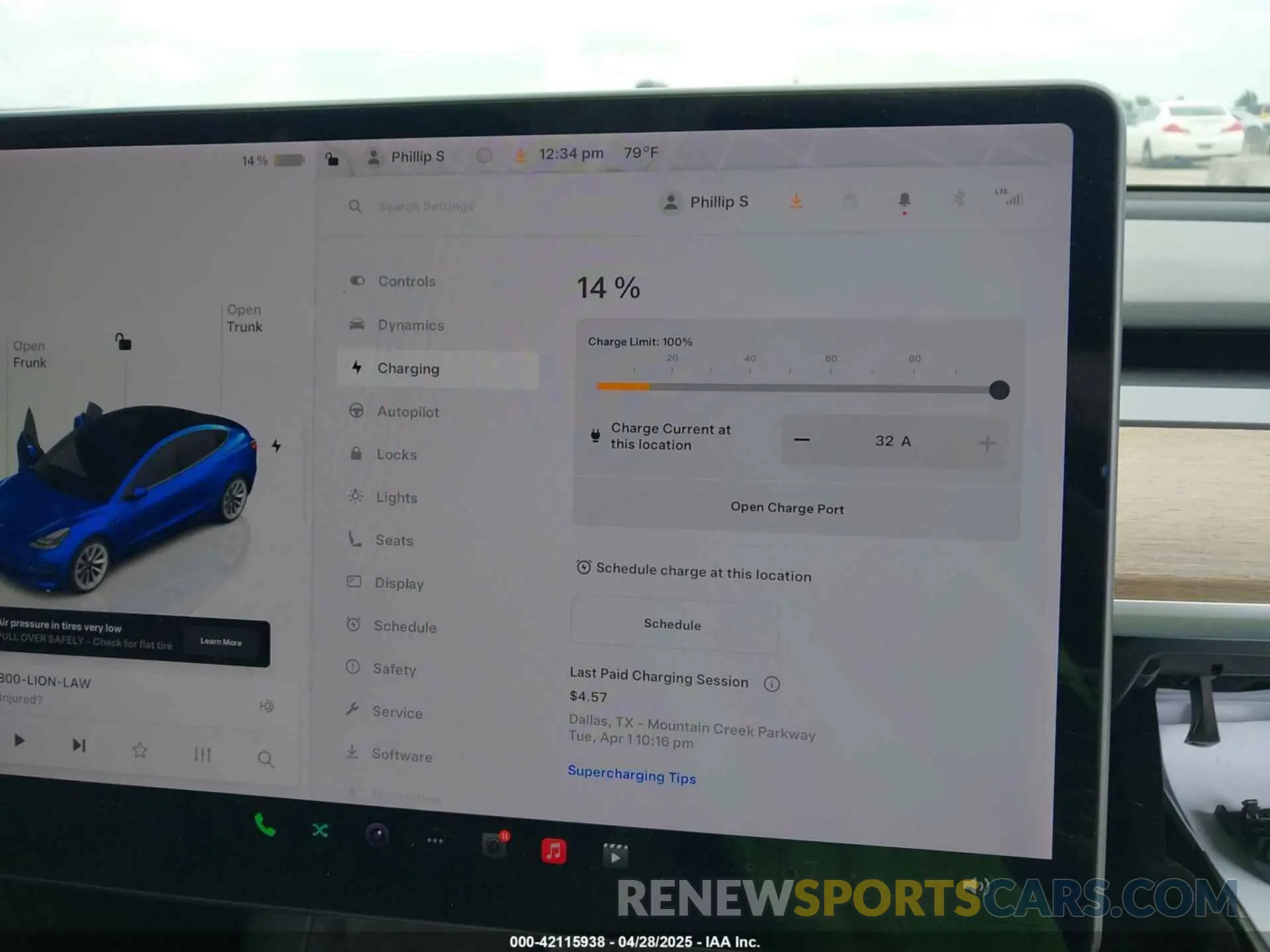 16 fotografías del automóvil dañado 5YJ3E1EA9NF189004 TESLA MODEL 3 2022