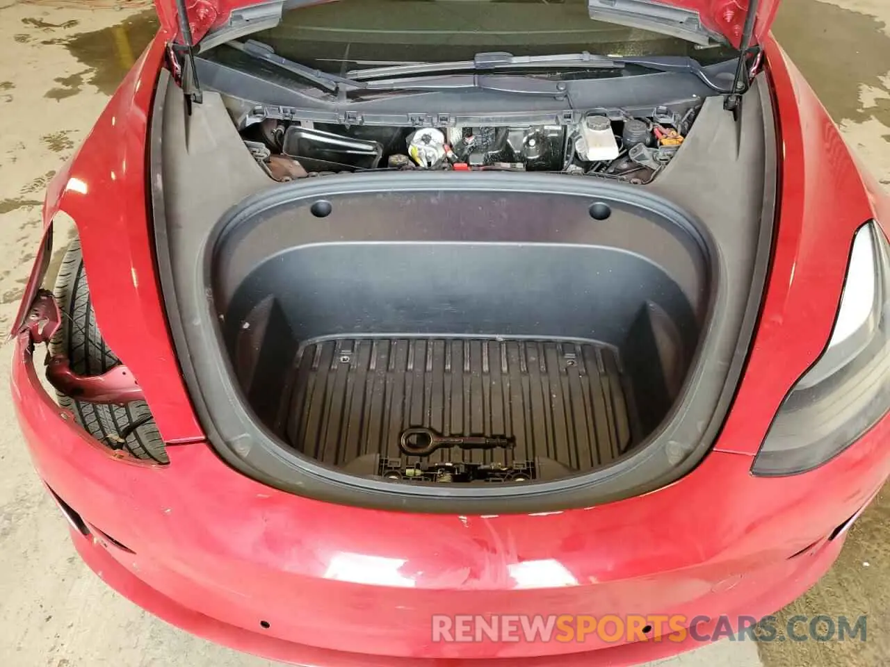 11 fotografías del automóvil dañado 5YJ3E1EA9NF286526 TESLA MODEL 3 2022