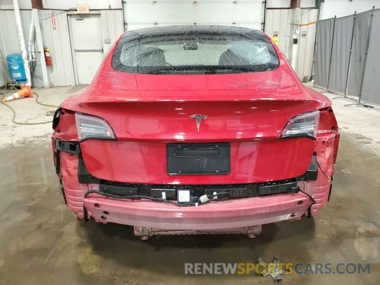 6 fotografías del automóvil dañado 5YJ3E1EA9NF286526 TESLA MODEL 3 2022