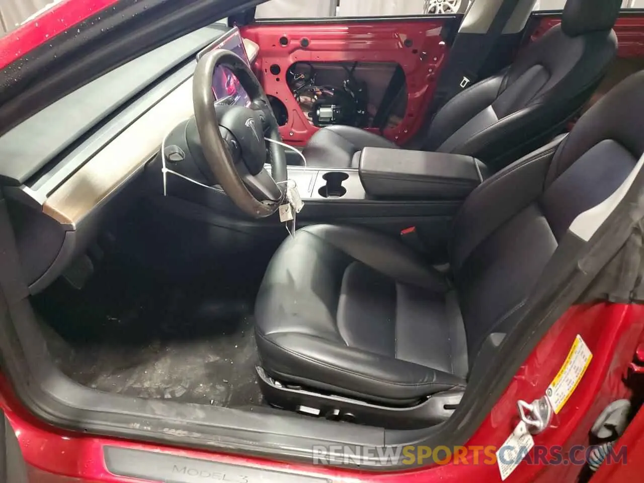 7 fotografías del automóvil dañado 5YJ3E1EA9NF286526 TESLA MODEL 3 2022