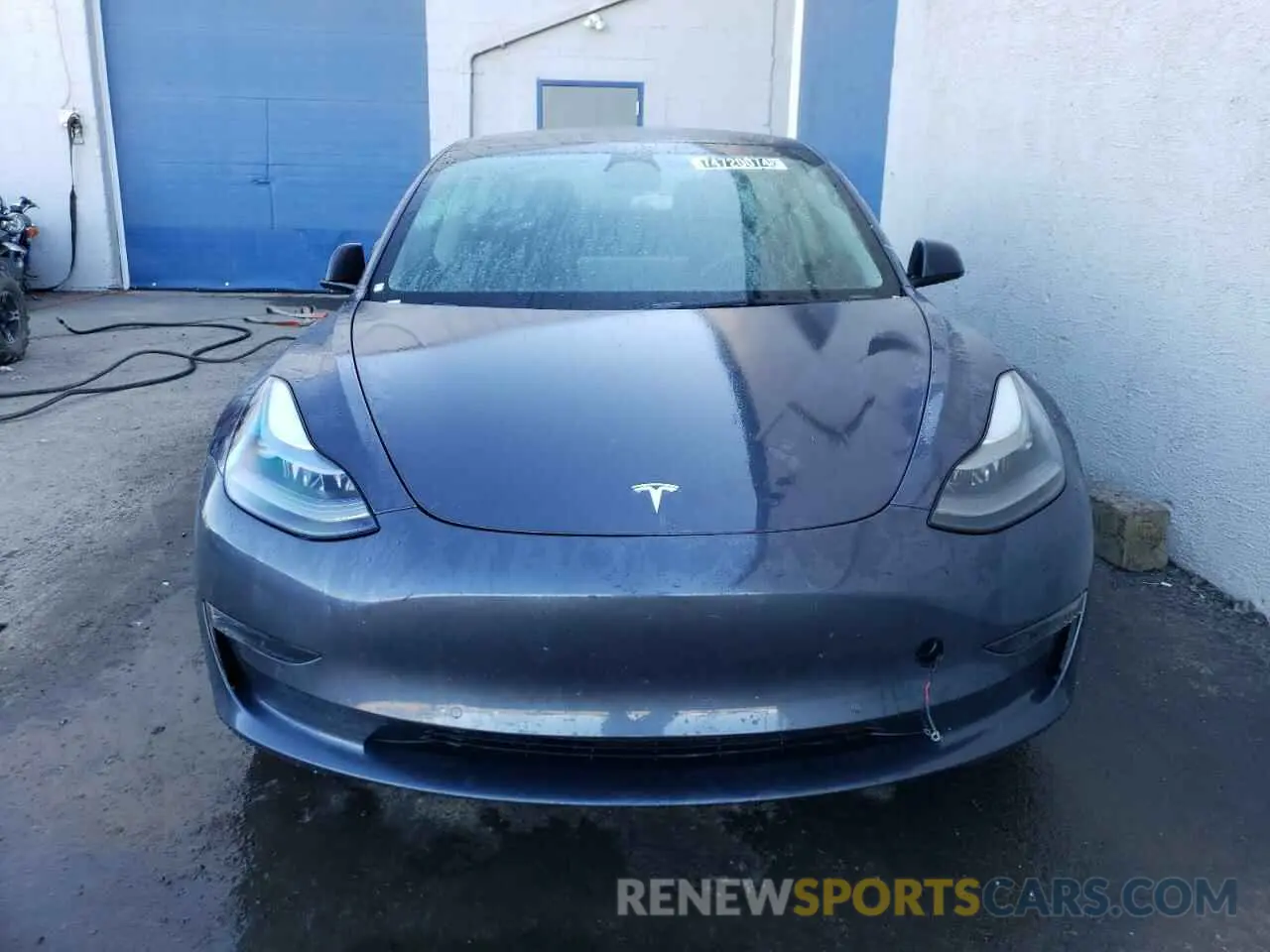 5 fotografías del automóvil dañado 5YJ3E1EA9NF289474 TESLA MODEL 3 2022