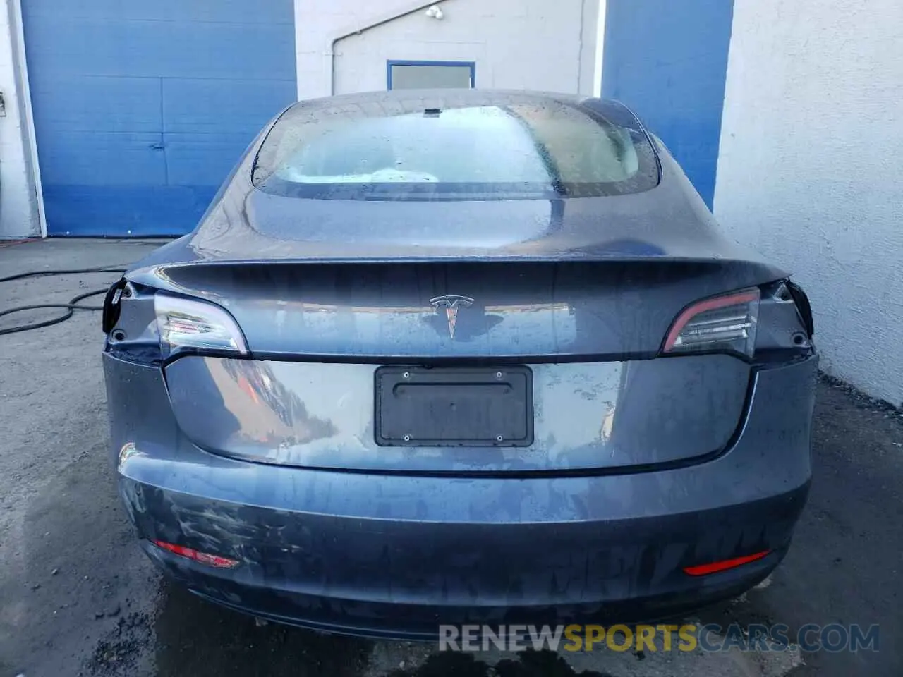 6 fotografías del automóvil dañado 5YJ3E1EA9NF289474 TESLA MODEL 3 2022