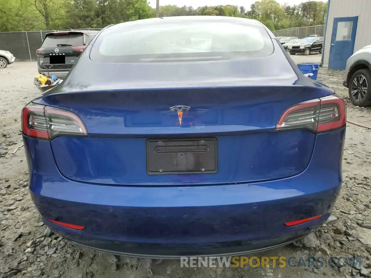 6 fotografías del automóvil dañado 5YJ3E1EA9NF289524 TESLA MODEL 3 2022