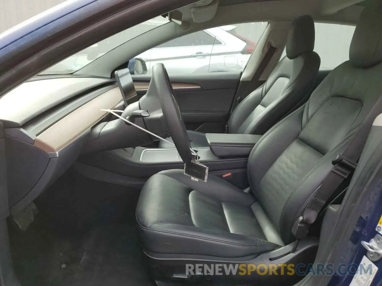 7 fotografías del automóvil dañado 5YJ3E1EA9NF289524 TESLA MODEL 3 2022