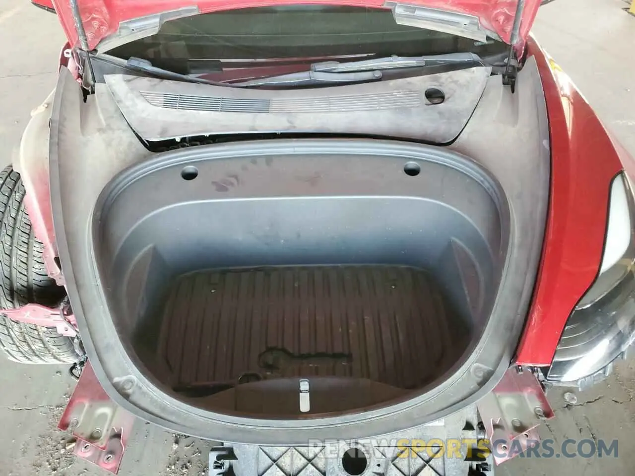 11 fotografías del automóvil dañado 5YJ3E1EA9NF289586 TESLA MODEL 3 2022