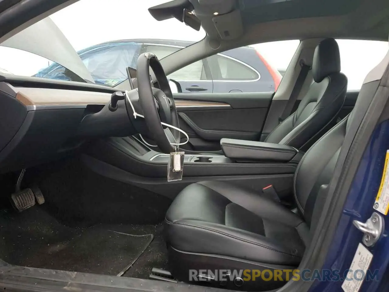 7 fotografías del automóvil dañado 5YJ3E1EA9NF290317 TESLA MODEL 3 2022
