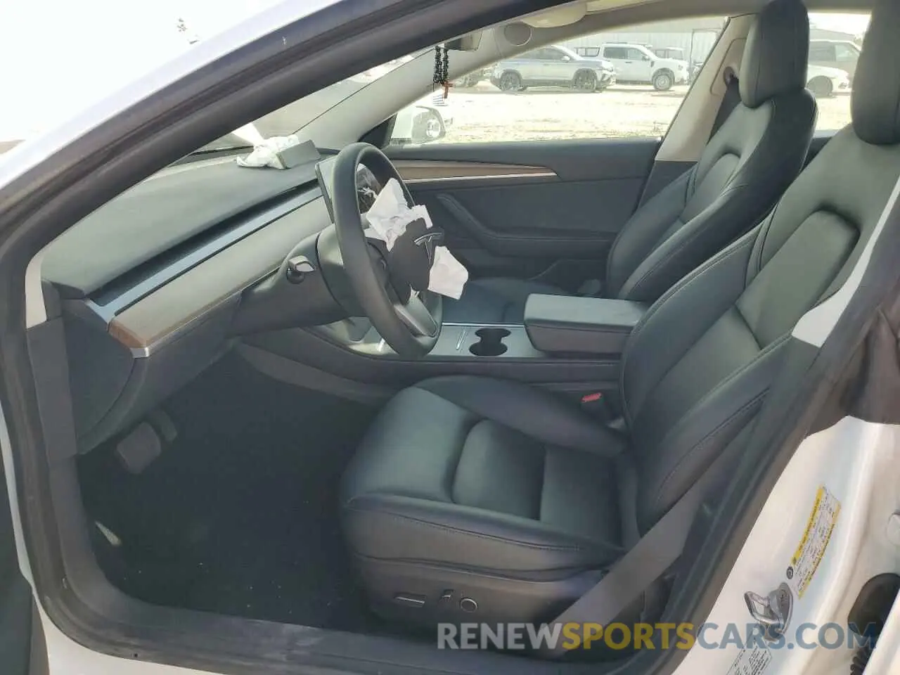 7 fotografías del automóvil dañado 5YJ3E1EA9NF310713 TESLA MODEL 3 2022