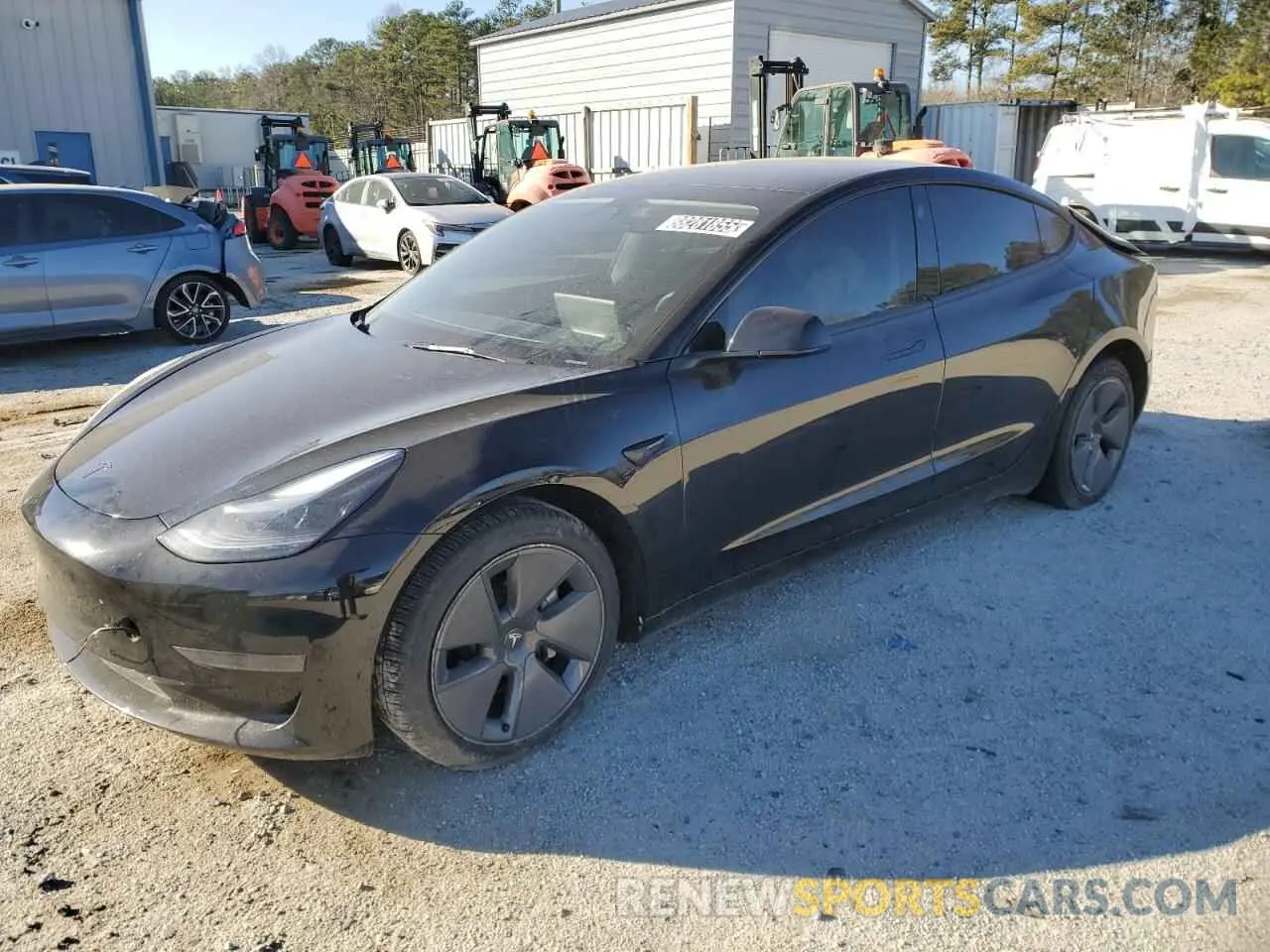 1 fotografías del automóvil dañado 5YJ3E1EA9NF332663 TESLA MODEL 3 2022