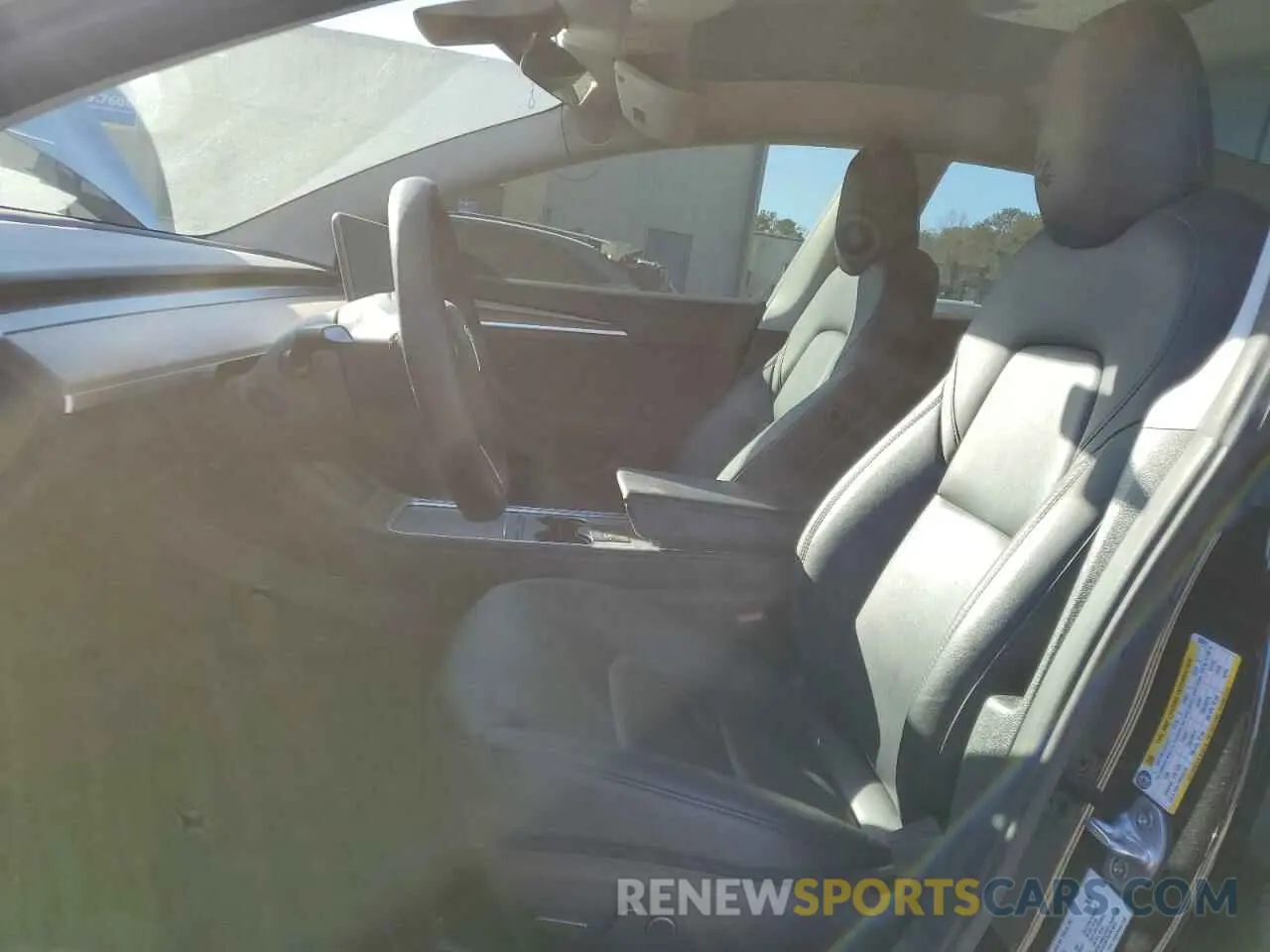7 fotografías del automóvil dañado 5YJ3E1EA9NF332663 TESLA MODEL 3 2022